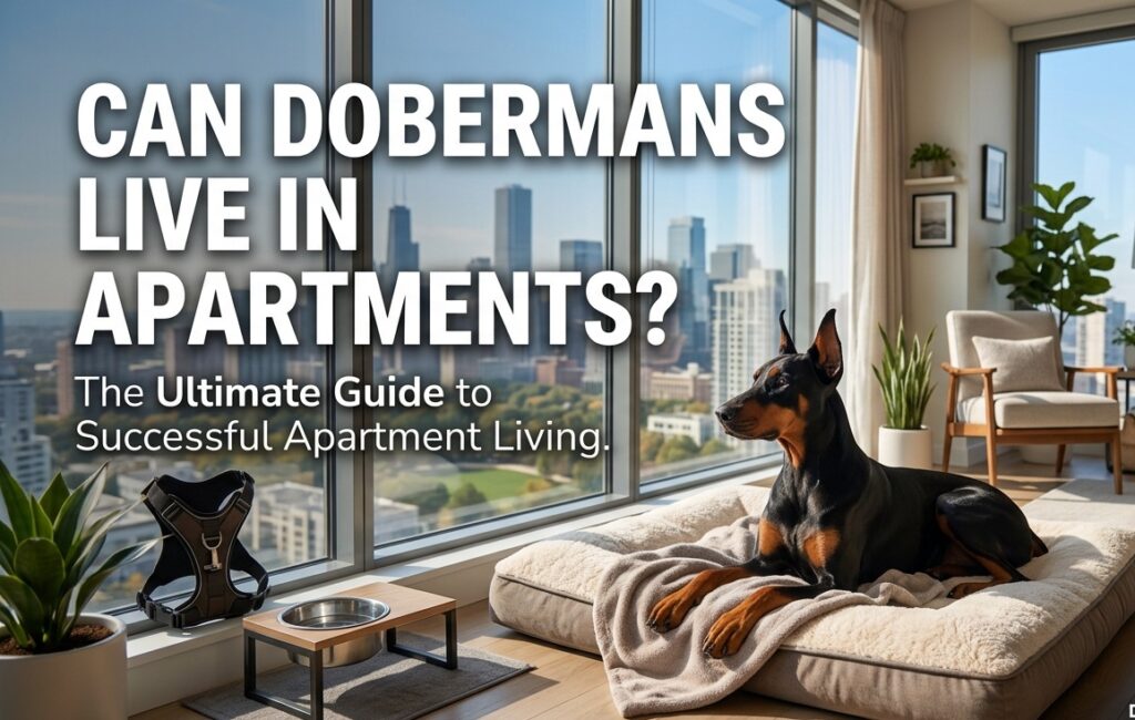 Can Dobermans Live in Apartments? An Essential Guide to Indoor Management and Canine Well-Being