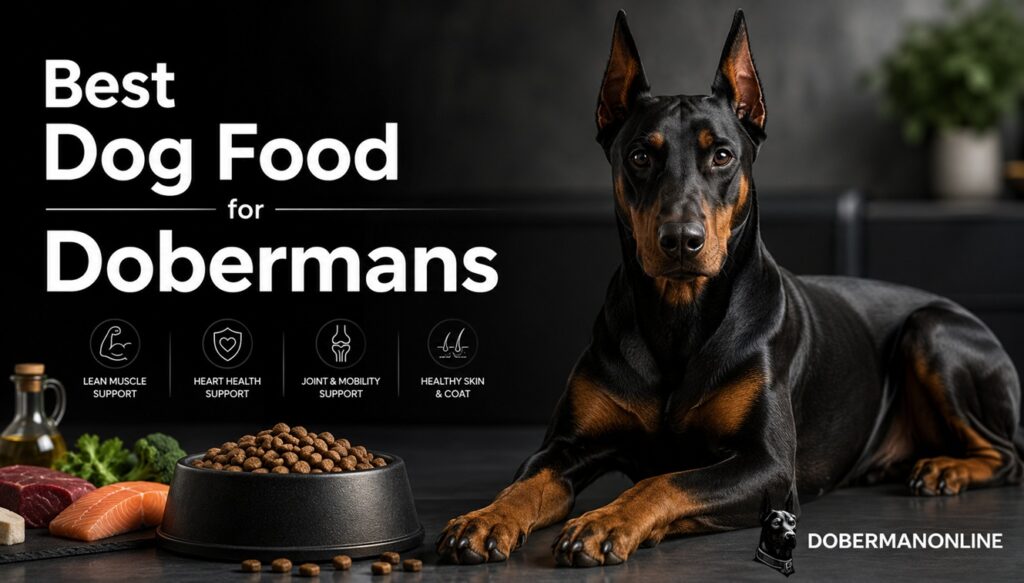 Best Dog Food for Dobermans: A Complete Nutrition Guide for Every Life Stage