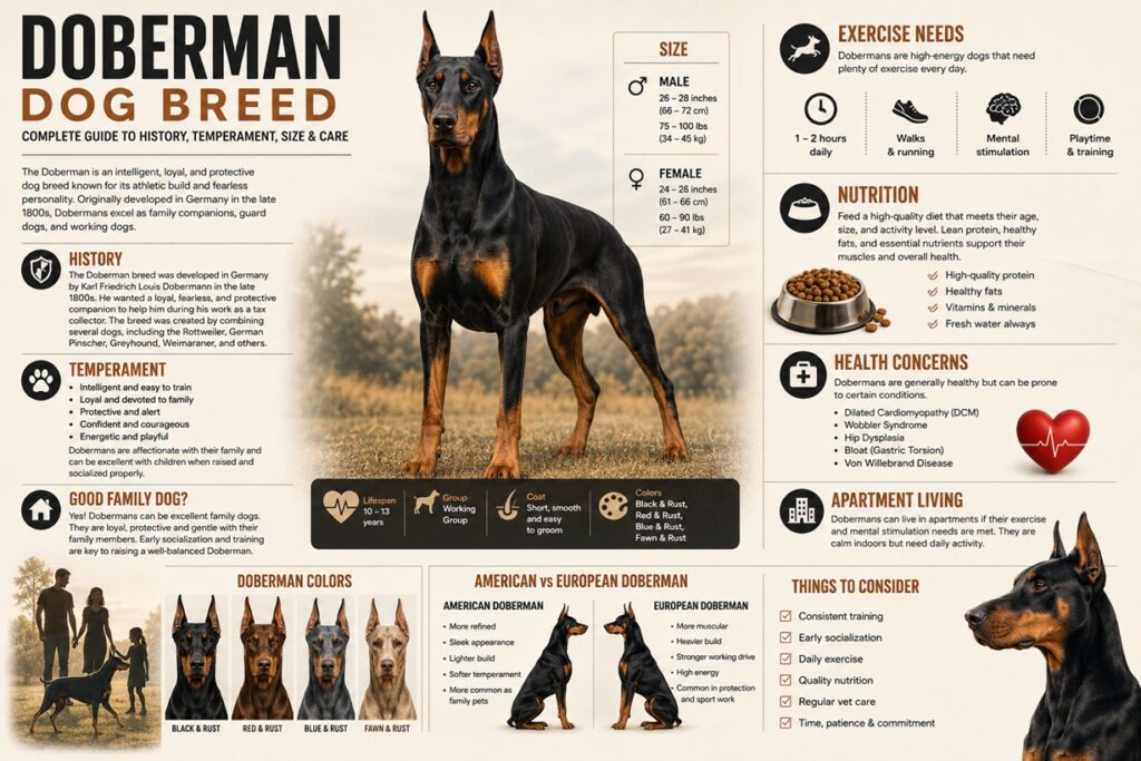 What Is a Doberman? Ultimate Breed Guide & Characteristics