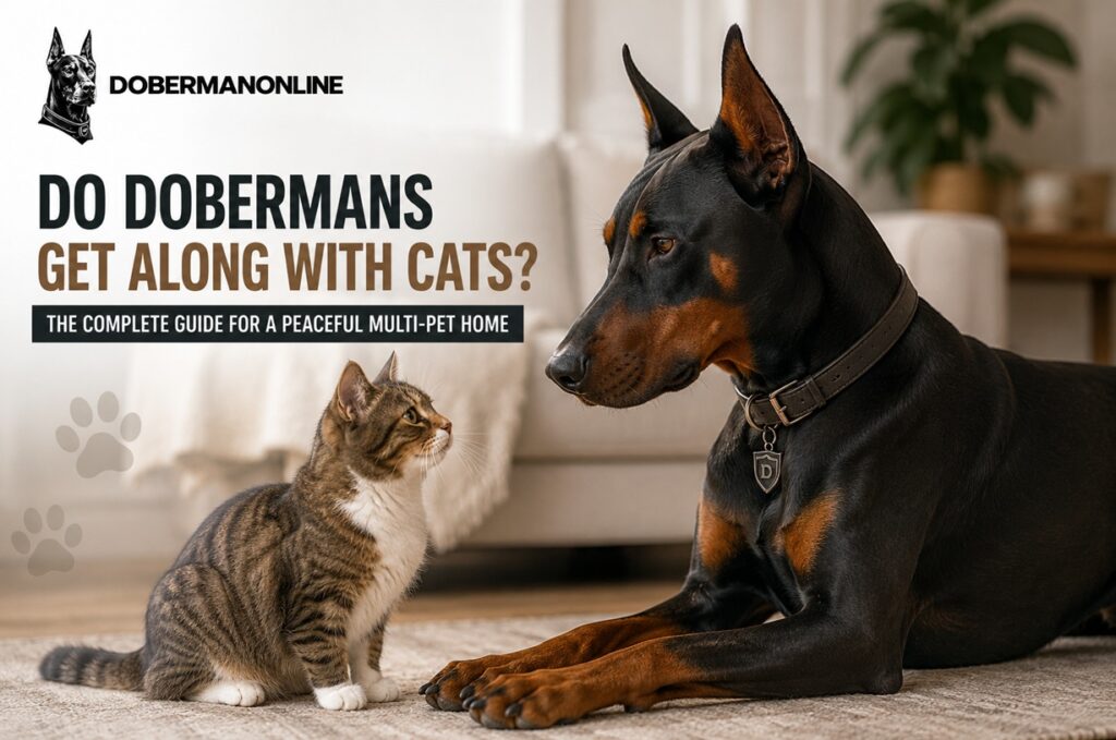 Do Dobermans Get Along With Cats?
