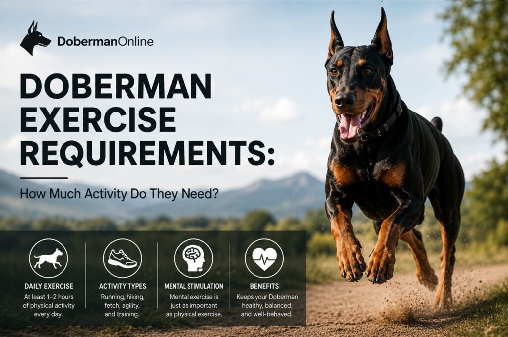Doberman Exercise Requirements: How Much Activity Do They Need?