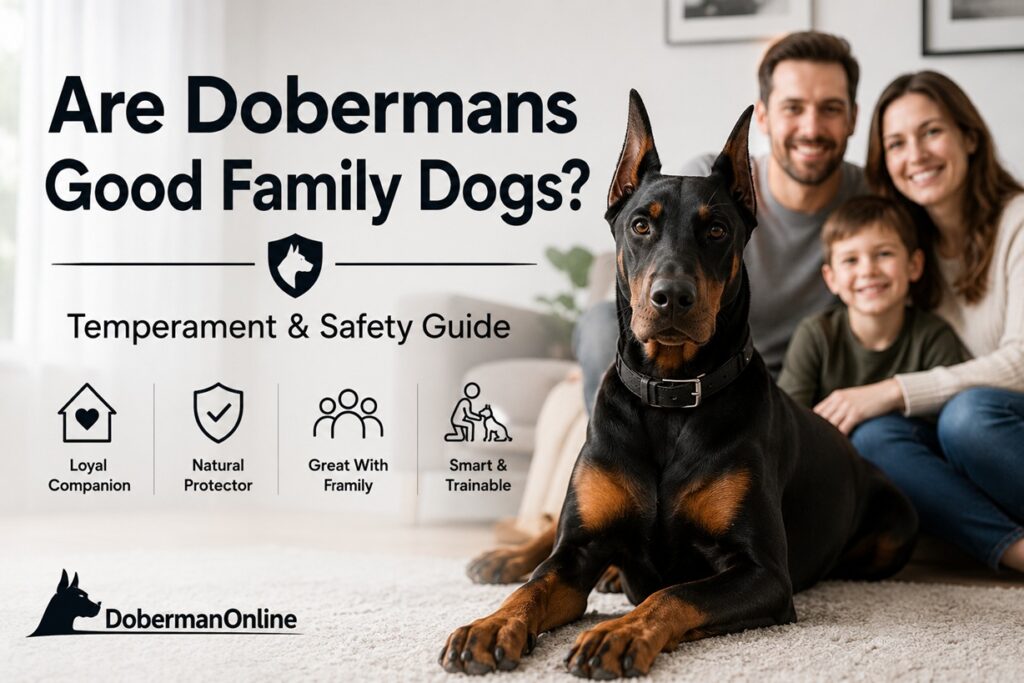 Are Dobermans Good Family Dogs? Temperament & Safety Guide