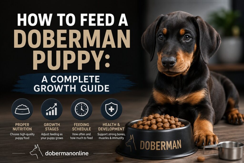 How to Feed a Doberman Puppy: A Complete Growth Guide
