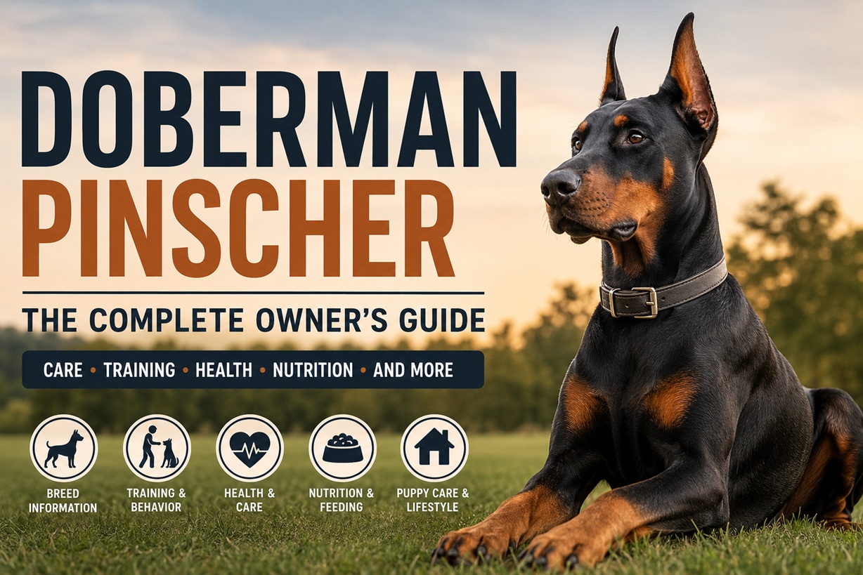 Doberman Pinscher - 犬の飼い方ガイド Doberman Pinscher: The Complete Owner's Guide (2026
