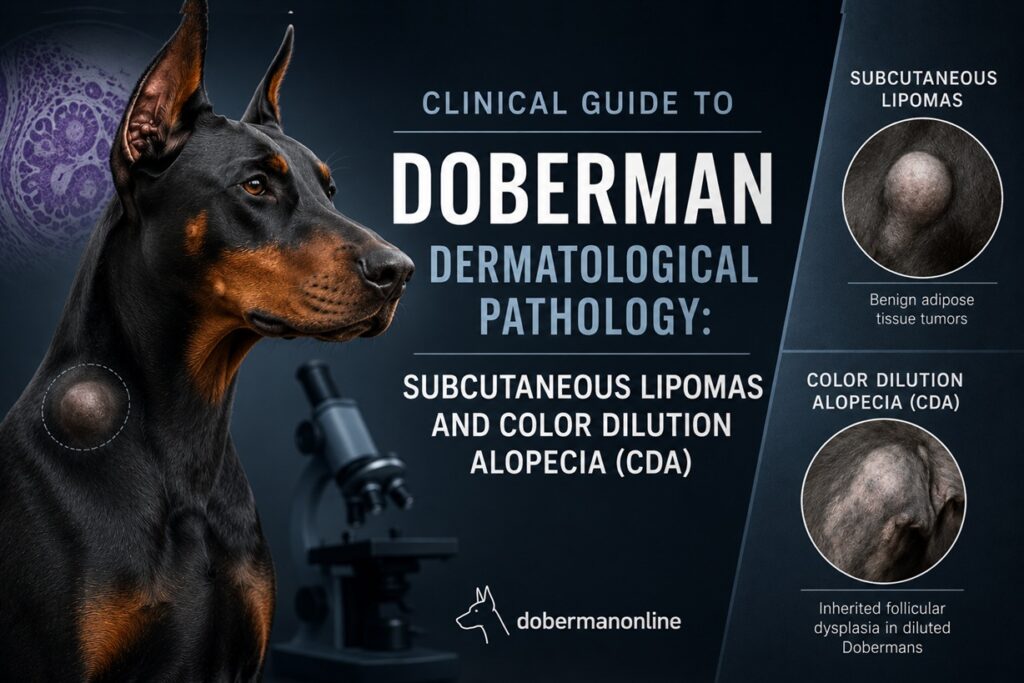 Doberman Skin Lumps and Color Dilution Alopecia Guide