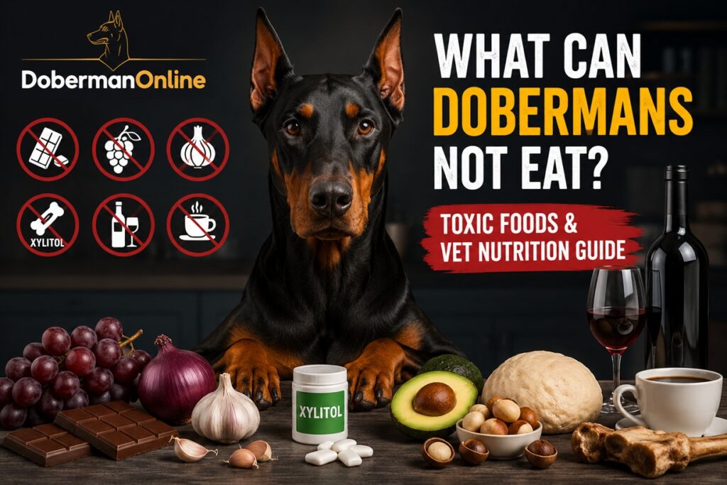 What Can Dobermans Not Eat? Toxic Foods & Vet Nutrition Guide
