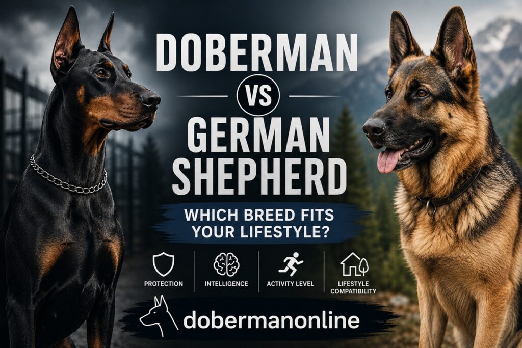 Doberman vs German Shepherd: Which Breed Fits Your Lifestyle?