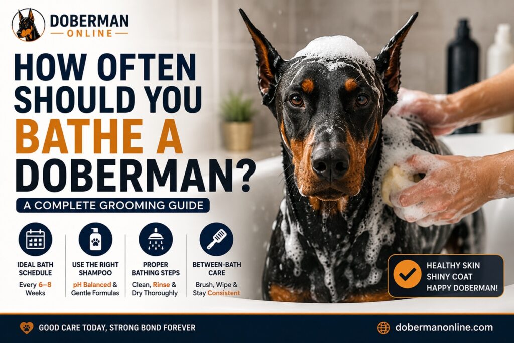 How Often Should You Bathe a Doberman? A Complete Grooming Guide