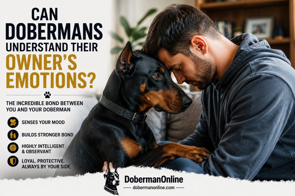 Can Dobermans Understand Their Owner's Emotions?